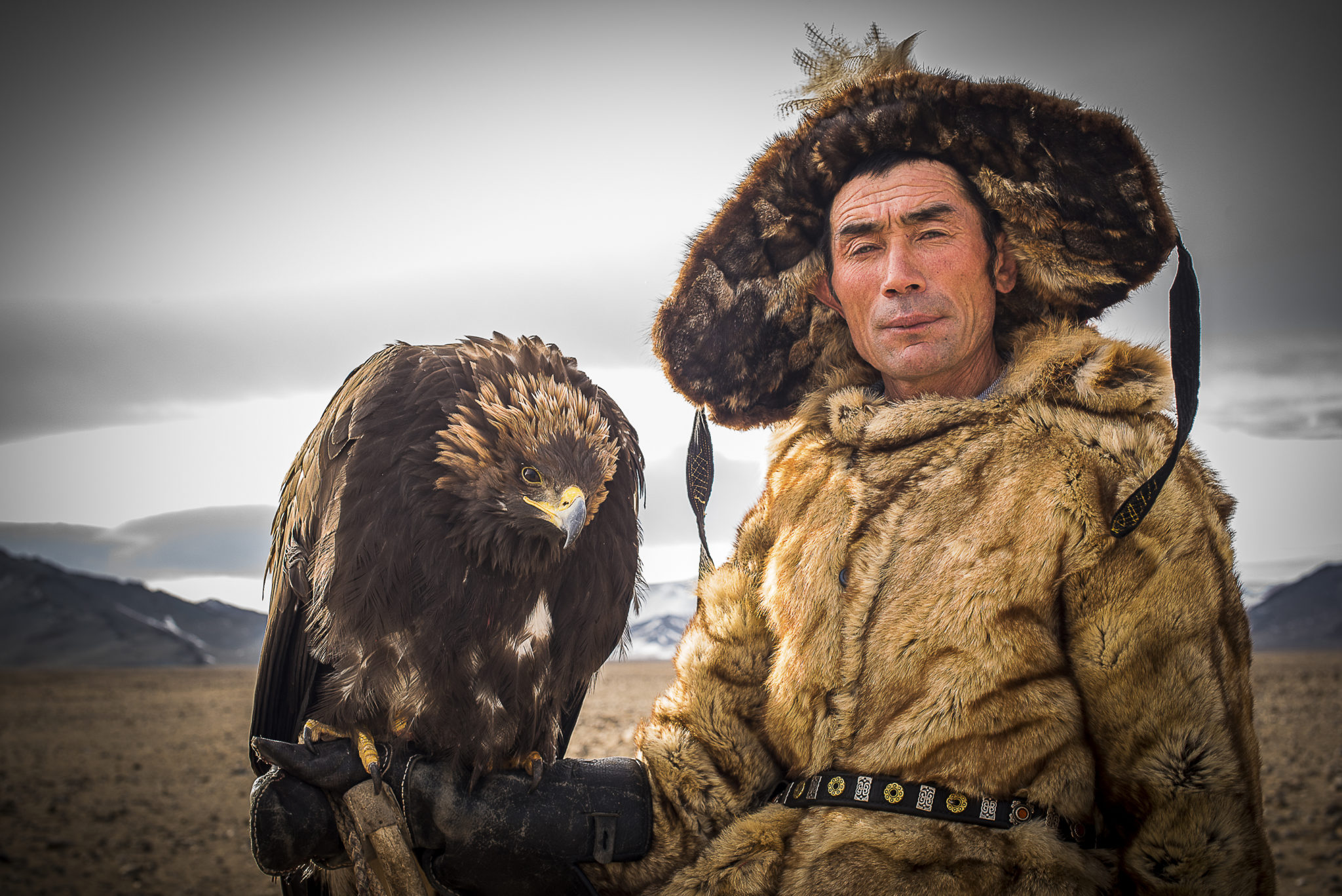 Kazach eagle hunter – Mongolia