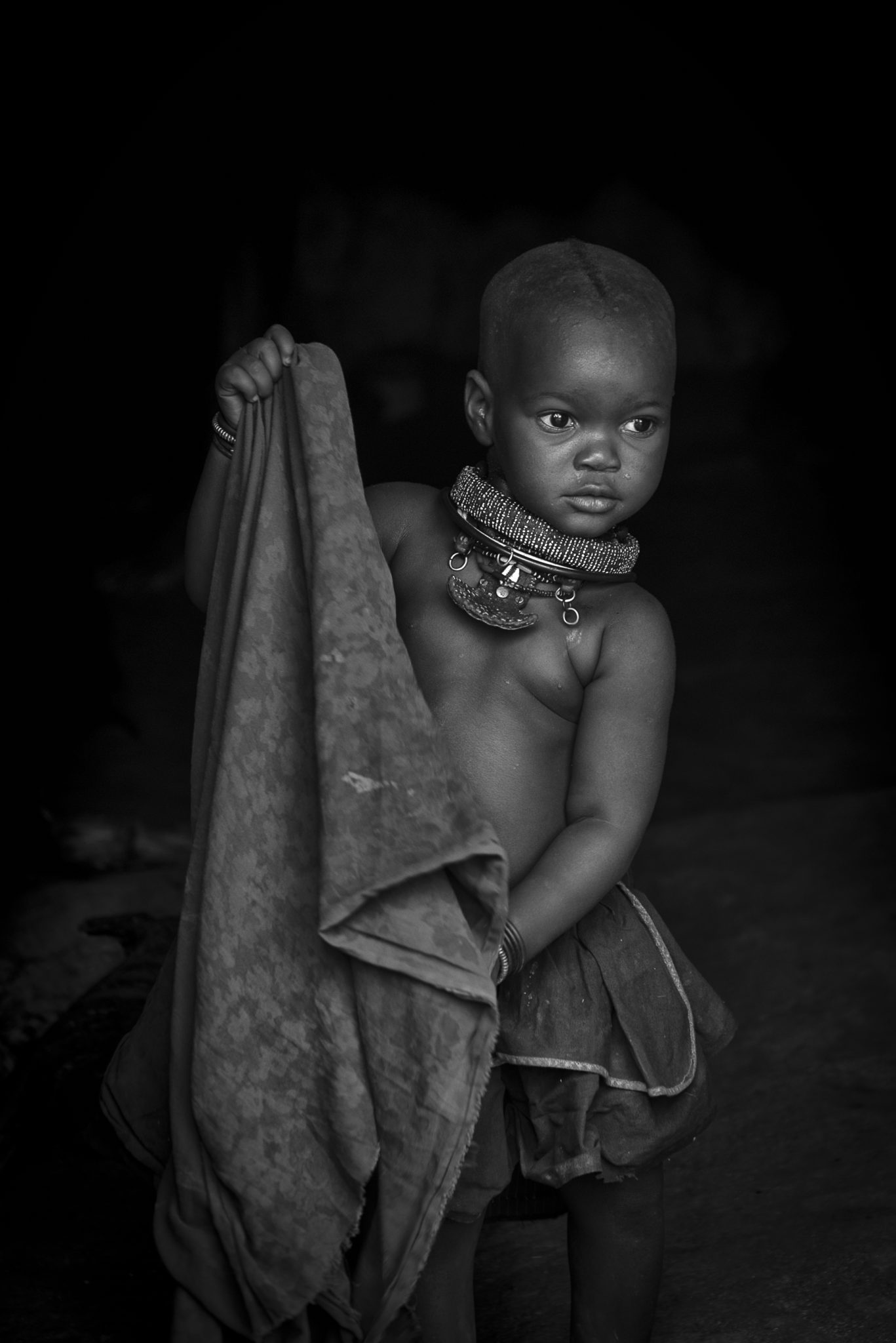 Girl with the blanket – Namibia