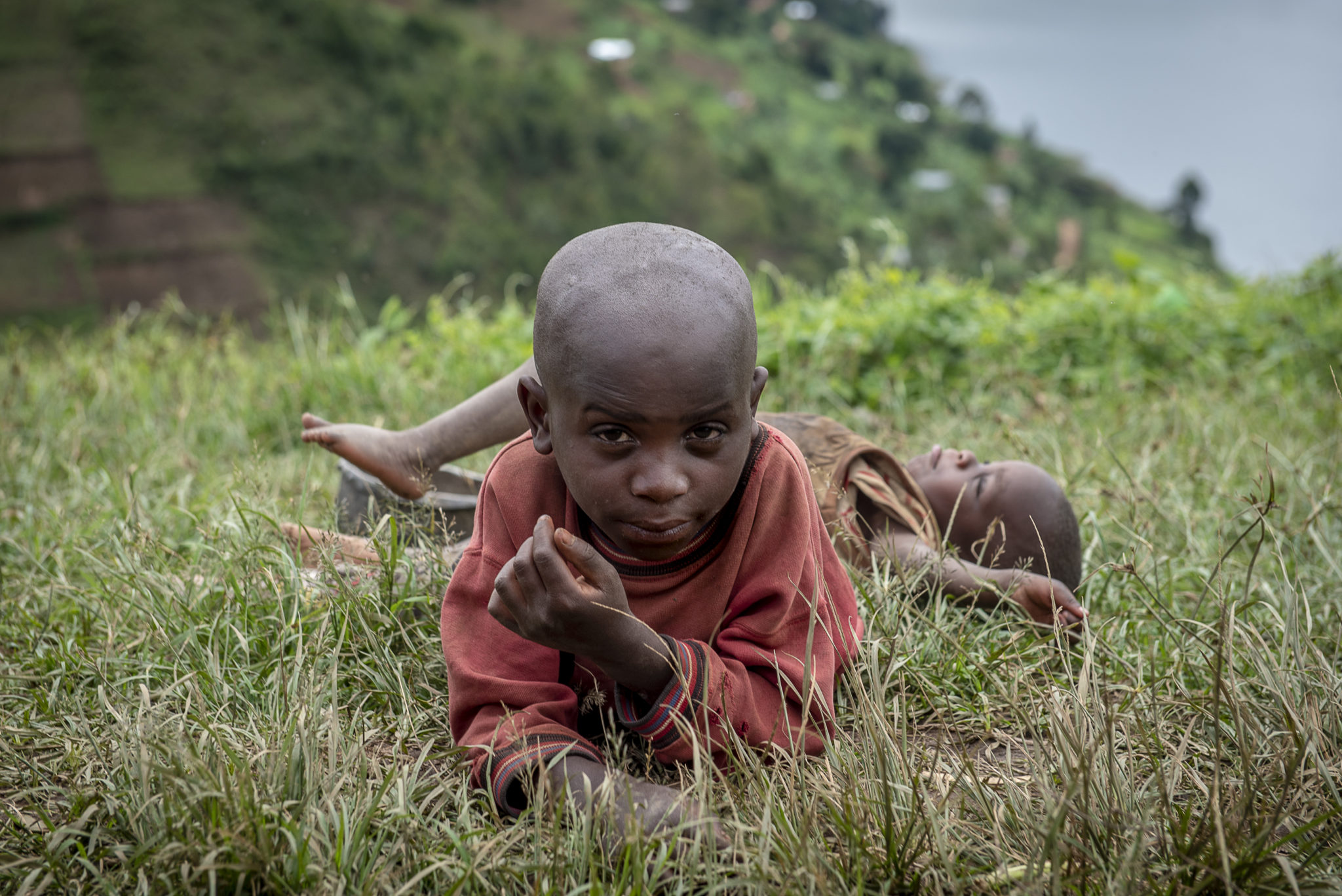 Pygmee boys – Uganda